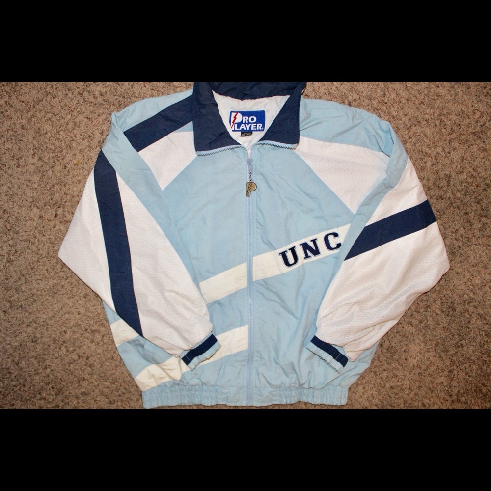UNC pro player windbreaker